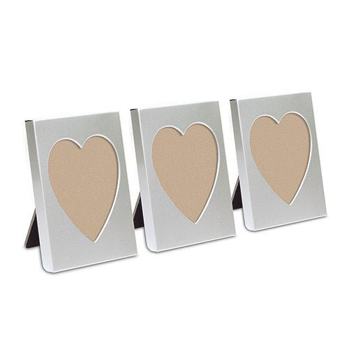 Silver Heart Frame - Forever Wedding Favors