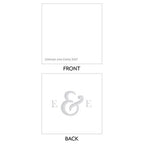 Simple Ampersand - Forever Wedding Favors