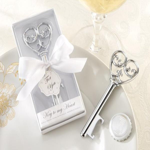 Simply Elegant Key - Forever Wedding Favors