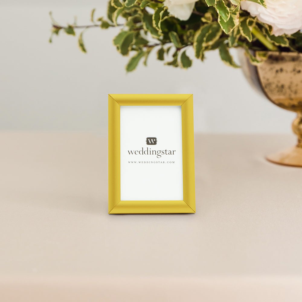 Small 1.75 X 2.5 Metallic Picture Frame - Gold, Silver, Or Rose Gold -  Forever Wedding Favors