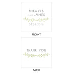 Small Glass Bell Jar With White Base Wedding Favor - Forever Wedding Favors