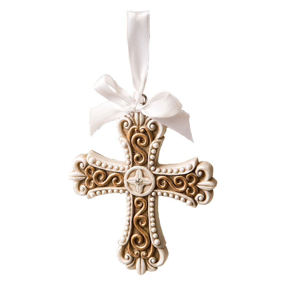 Stunning Vintage Cross Ornament - Forever Wedding Favors