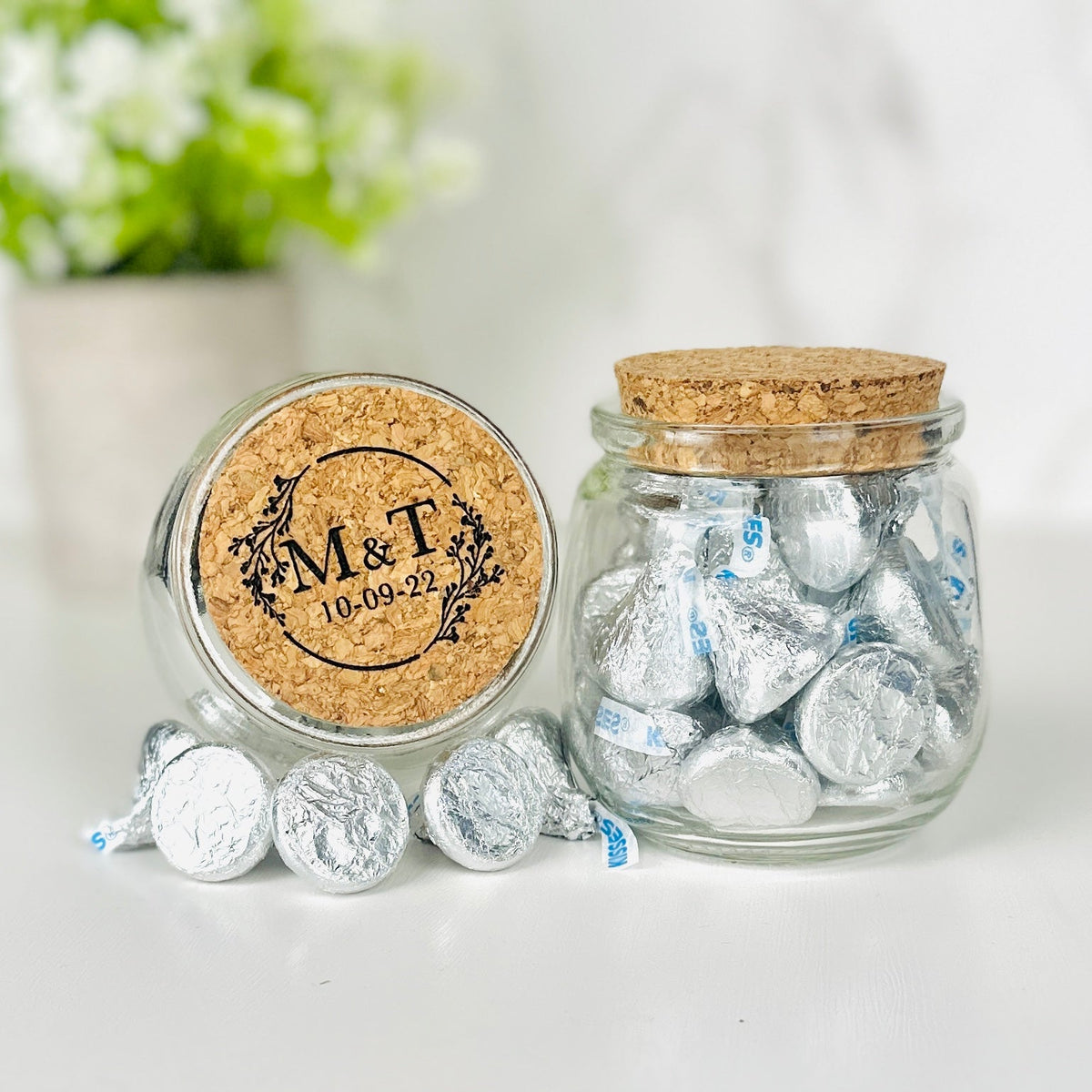 Sweet Romance Mini Mason Jar - Forever Wedding Favors