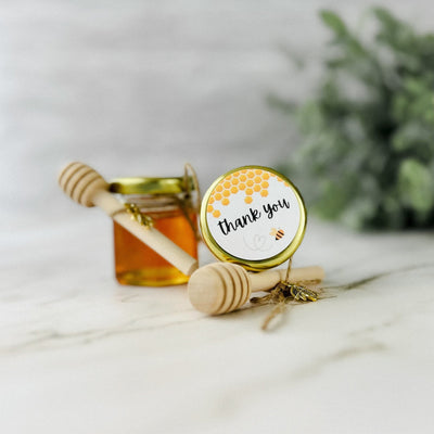 Thank You Honey Jar Favor - Forever Wedding Favors