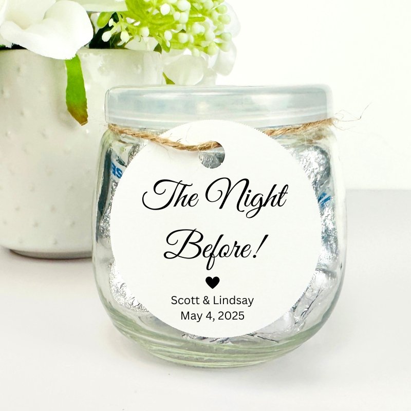 The Night Before Tag - Forever Wedding Favors