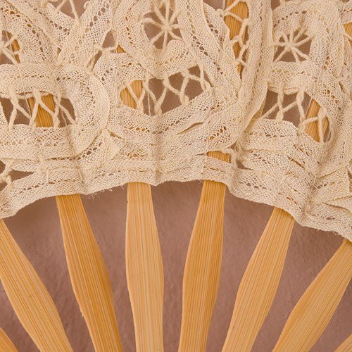 Timeless Lace Fan - Forever Wedding Favors