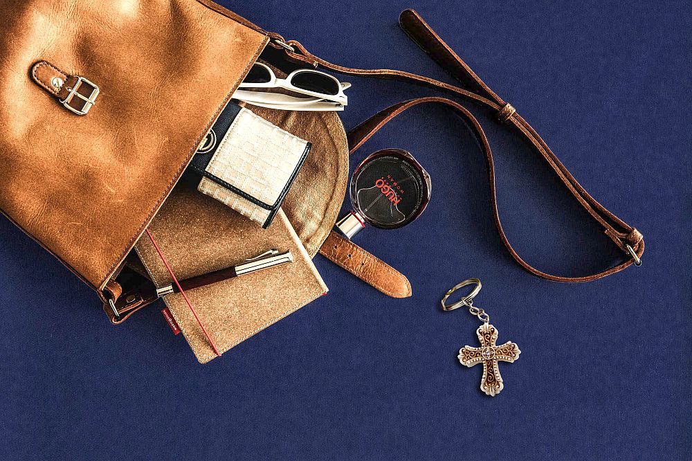 Vintage Cross Themed Key Chain - Forever Wedding Favors