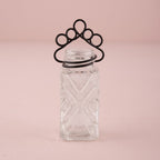 Vintage Inspired Pressed Glass Vases With Stationery Holders - Forever Wedding Favors