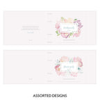 Watercolor Florals Notepad - Forever Wedding Favors