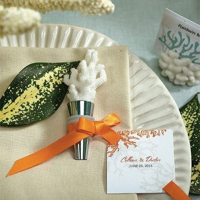 White Coral Wine - Forever Wedding Favors