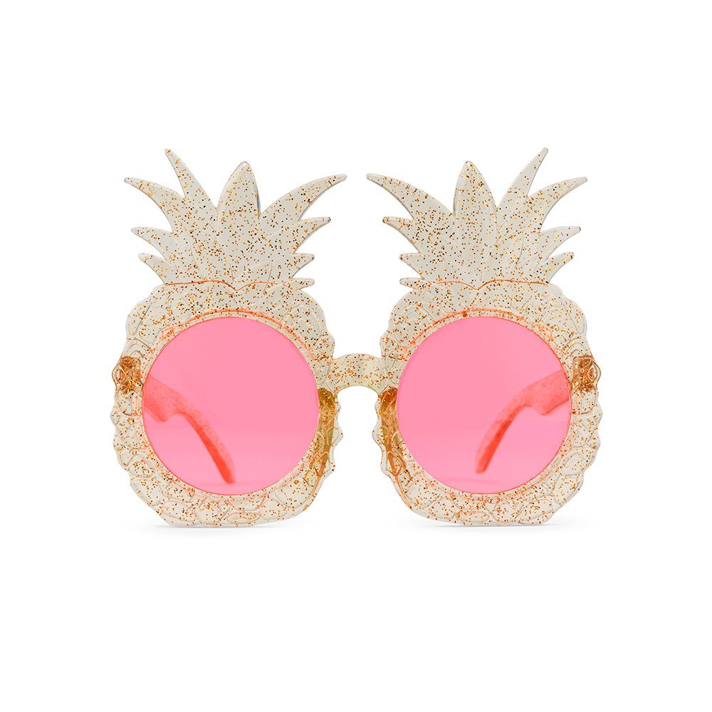 Women's Unique Shaped Bachelorette Party Sunglasses Pineapples